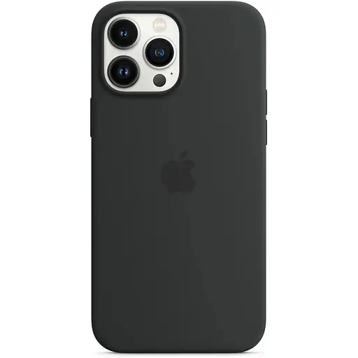 Оригинальный силиконовый чехол Apple Silicone Case MagSafe для iPhone 13 Pro Max (6.7") Midnight (MM2U3ZE/A) - фото 8