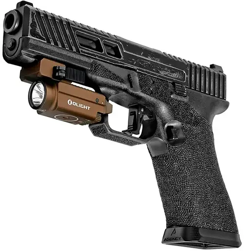 Ліхтар з ЛЦВ Olight Baldr S Green Laser Desert Tan - фото 12