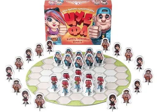 Настольная игра doJoy Камень, ножницы, бумага - ЦУ-Е-ФА! (3-е издание) (DJ-BG12) - фото 6