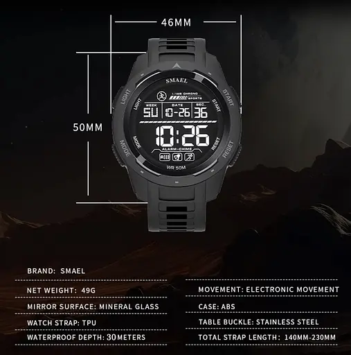 Годинник Smael Brutto Pro - фото 6