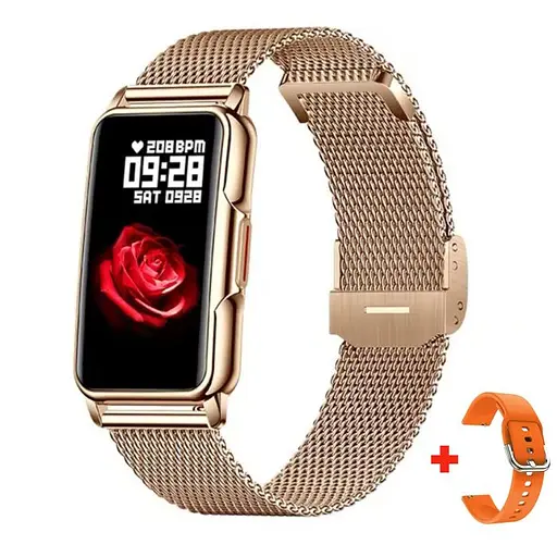 Часы Smart Mioband Nano+ Gold, 2 ремешка