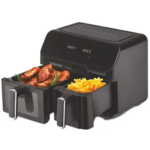 Мультипіч (аерофритюрниця) Zelmer ZAF9000 Dual - фото 4
