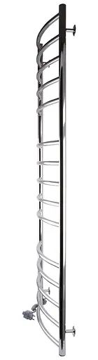 Електрична рушникосушка Unio LDE EL 1500-500-15 Драбинка Дуга Еліт, Хром, Ліве, Механічний - фото 2