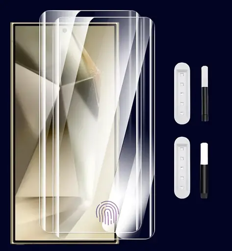 Захисне скло DK для Samsung Galaxy Note20 Ultra N985/N986 UV Curved 012754 clear 2 шт. - фото 5