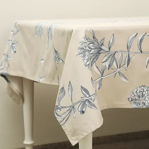 Скатерть МВМ My Home (MVM) Тоскана бежевый с принтом 140 x 220 см (KT-19 L BEIGE/PRINT) - фото 2