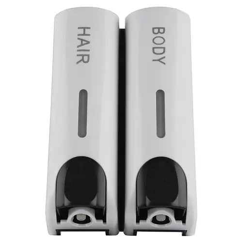 Дозатор для рідкого мила Hotec 13.202 ABS White, Білий - фото 3