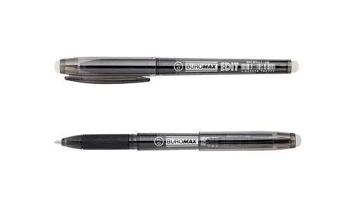 Ручка гелевая Пиши-стирай Edit, черная, BM.8301-02