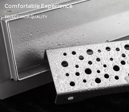 Душевой трап Gappo 70х700 мм, нержавеющая сталь G87007-2 - фото 5