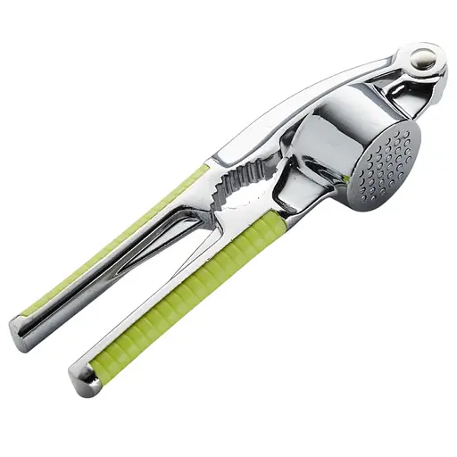 Многофункциональный пресс измельчитель для чеснока чесночница с орехоколом (2 в 1), Kitchen Master Синий 85642 - фото 8