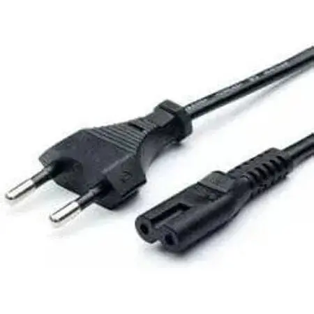 Кабель питания Atcom 2-контактный mark 0.5 мм on cable CEE 7/16 IEC C7 2 pin 1.8 м
