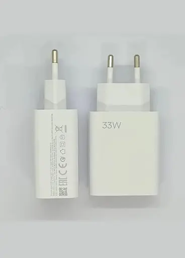 Зарядний пристрій адаптер блок Xiaomi Power Adapter MDY-12-EH USB-A 33W білий - фото 4
