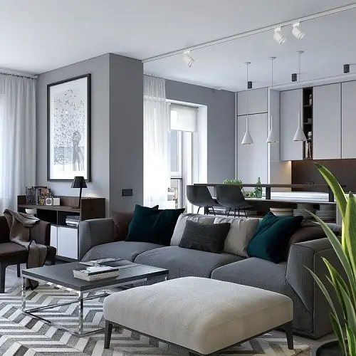 Трековий світильник в сучасному стилі | Line F | Арт. ML338 білий - фото 3