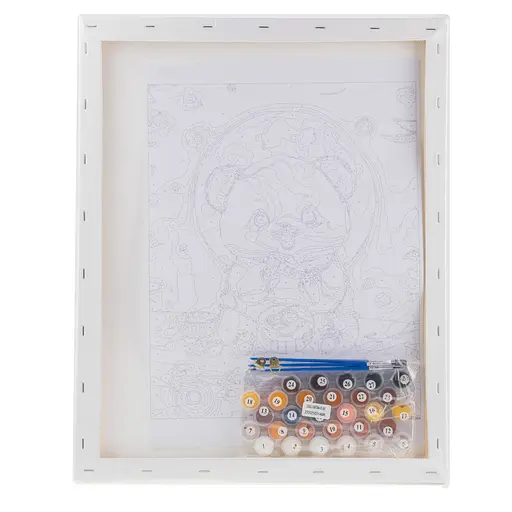 Набор росписи по номерам "Панда" 40*50 см, IDEA2-GX47064, ТМ "99IDEAS" - фото 6