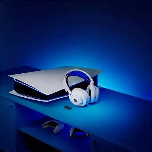 Наушники с микрофоном SteelSeries Arctis Nova 7P White (61561) - фото 6
