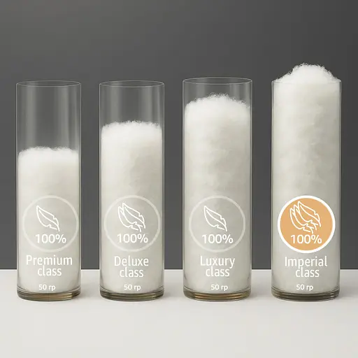 Одеяло пуховое MirSon Imperial Delight, летнее, 215х155 см, белое с зеленым кантом - фото 17