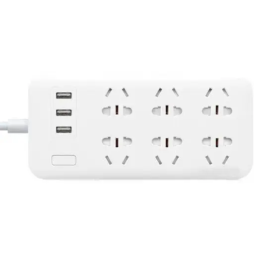 Сетевой фильтр Xiaomi Power Strip 6 розеток 1.8m CXB6-1QM - фото 1