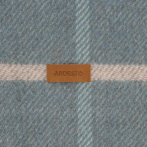 Плед Ardesto Leonardo Alpina 100% вовна блакитний 140 x 200 см (ART0704LM) - фото 7