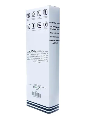 Вібратор B-Series Magic G-Spot 20 см (фіолетовий) - фото 12