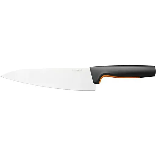 Ніж кухонний Fiskars Functional Form кухарський великий 19.9 см, нержавіюча сталь, пластик, чорний kuh0014597