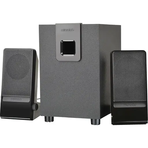 Акустическая система Microlab 2.1 M-100 Black (M-100) - фото 1