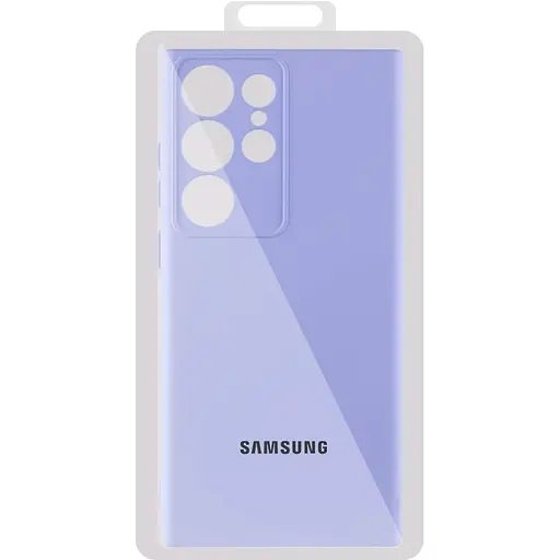 Чехол Silicone Cover Lakshmi Full Camera (AA) with logo для Samsung Galaxy S25 Ultra Сиреневый / Dasheen - фото 6