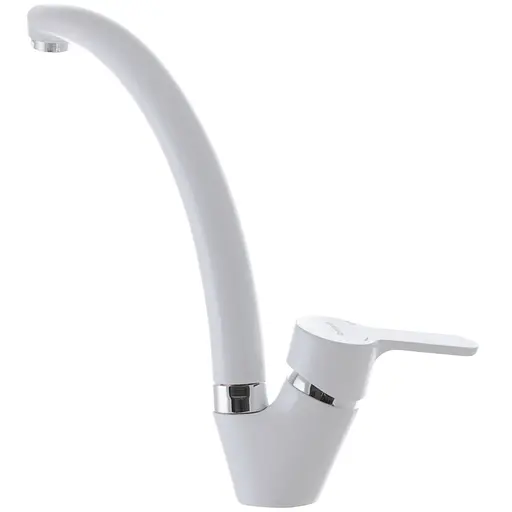 Смеситель для кухни Ibergrif Square M14822W IB0034, Белый матовый - фото 3