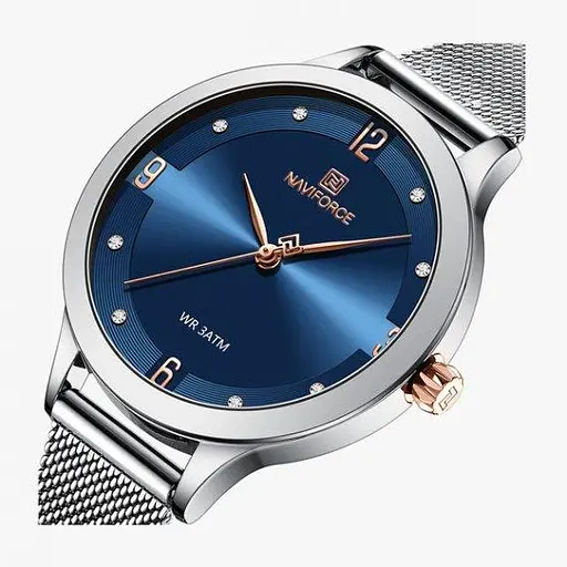 Женские наручные часы Naviforce Anna (Серебристые) - фото 4