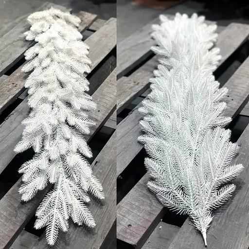 Гірлянда хвойна Hvoya Classic лита біла 1.2 м - фото 4