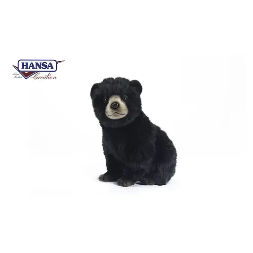  М'яка іграшка Hansa Чорне ведмежа 24 см (7040) - фото 2