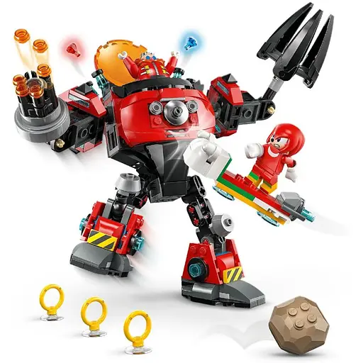 Конструктор LEGO Sonic the Hedgehog Knuckles проти Dr. Eggman Egg Crusher Mech 350 деталей (77005) - фото 4