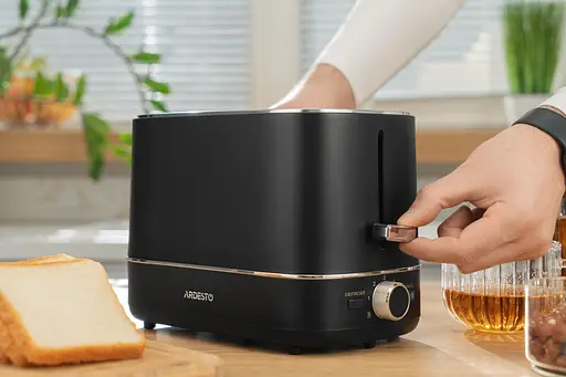 Тостер Ardesto T-F420B 800 Вт пластик 2 слоти чорний - фото 4