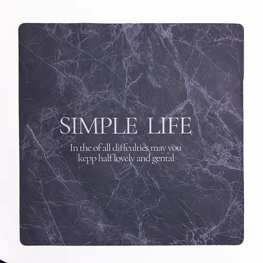 Килимок для ванної кімнати з діатоміту Simple Life 58×58 (см) вологопоглинальний килимок для дому ванни душу та туалету Yiwu HP-42-11