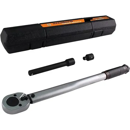 MACHOMAN динамометричний ключ з 1/2 адаптером та 3/8-дюймовим подовжувачем, ергономічні інструменти DIY, механічні інструменти