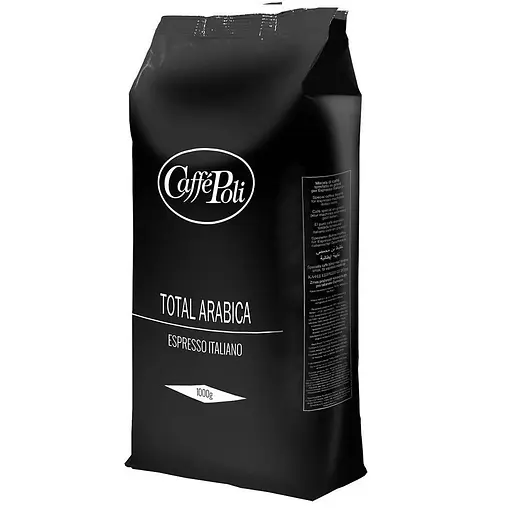 Кофе в зернах Caffe Poli Total Arabica 1 кг - фото 1