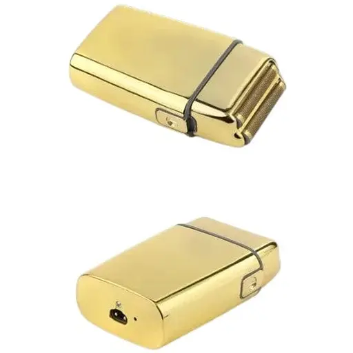 Шейвер тример JINDING електрический беспроводной gold - фото 1