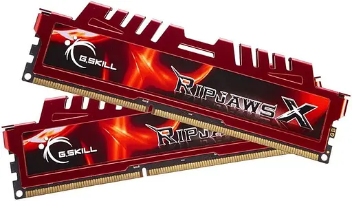 Оперативная память G.Skill DDR3 (2X4GB) 1600Mhz CL9 F3-12800CL9D-8GBRL RipjawsX XMP Desktop Memory Kit Б/В - фото 2