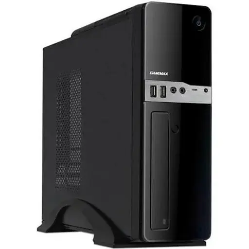 Корпус GameMax ST-607 Black, 300 Вт, Micro ATX/Mini ITX, 2xUSB 2.0, 1x80 мм