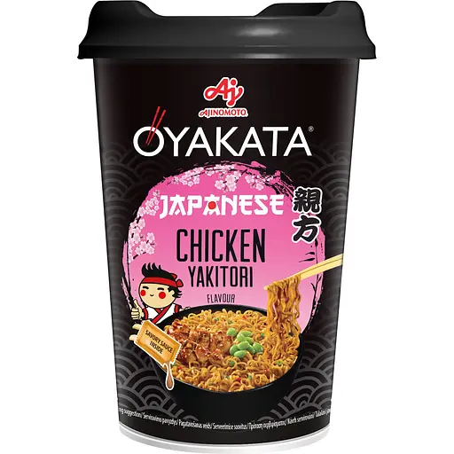 Лапша быстрого приготовления Oyakata Yakisoba Yakitori Chicken 93 г