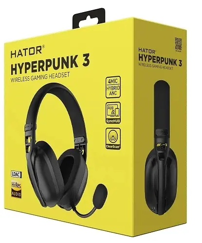 Беспроводные наушники Hyperpunk 3, Black Hator teh0020126 - фото 5