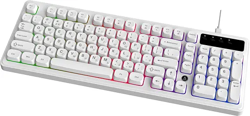 Клавіатура Ajazz AF98 White USB-C (AF98-W) - фото 5