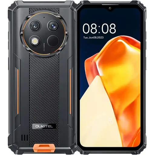 Смартфон Oukitel G1 6.5`HD+ /6GB/256GB T606 /10600mAh /48+5Мп/ IP69K /NFC Orange