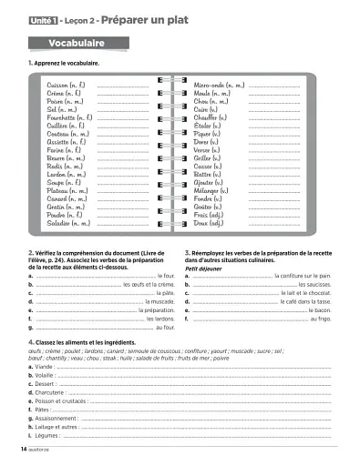 Tendances A2 Cahier d'activites - фото 4