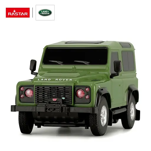Машинка Rastar Land Rover Defender на управлінні 1:24 зелений 78500 - фото 2