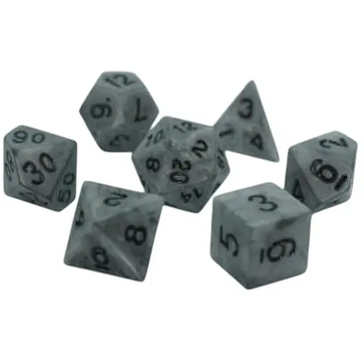 Набор кубиков Ancient 7 Dice Set - Grey , 7 шт. (g7danc04) - фото 1
