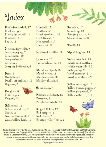Flowers to Spot. Usborne Minis - фото 4