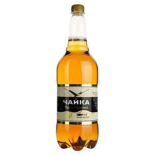 Пиво Чайка Чорноморська, светлое, 4,5%, 1,45 л (868307) - фото 1