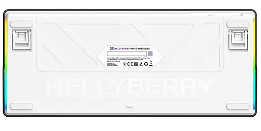 Клавіатура HATOR Hellyberry HK75 wireless White-Violet (HK75_wireless) - фото 7