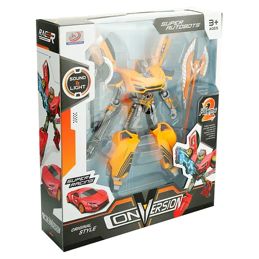 Детская игрушка Vinwell Трансформер Супер-авто со световыми эффектами в ассортименте (899862) - фото 2