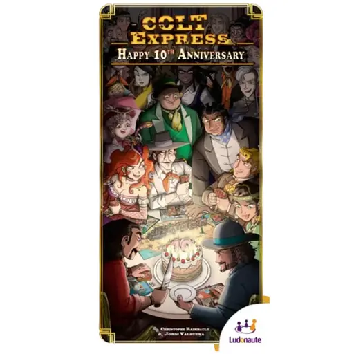 Настільна гра Lords of Boards Кольт Експрес: з 10-ю річницею (Colt Express: Happy 10th Anniversary) (укр. правила) (LOB2117UA_exp)
