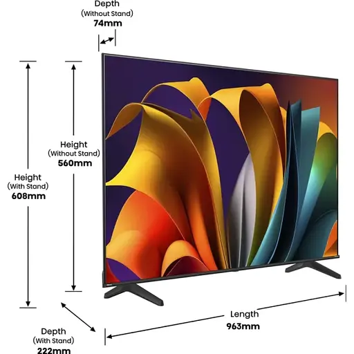 Телевизор LED HISENSE 43A6N - фото 5